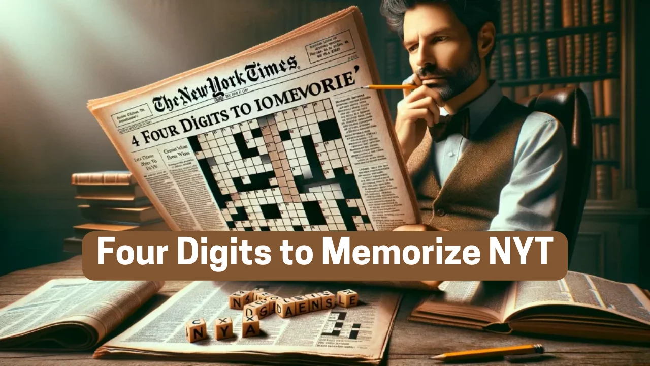 Four Digits to Memorize NYT: Understanding the Puzzle